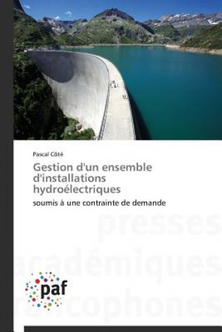 Kniha Gestion d'Un Ensemble d'Installations Hydroelectriques Pascal Côté