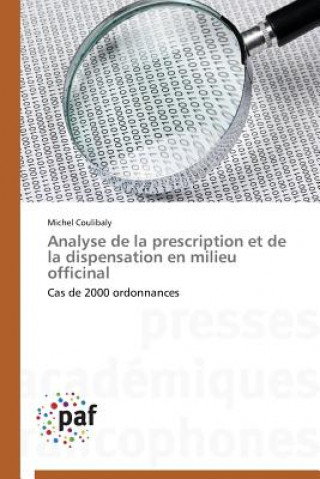 Carte Analyse de la Prescription Et de la Dispensation En Milieu Officinal Michel Coulibaly