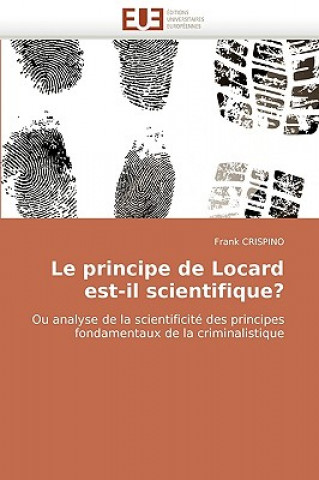 Книга Principe de Locard Est-Il Scientifique? Frank Crispino