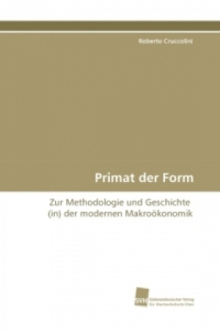 Buch Primat der Form Roberto Cruccolini