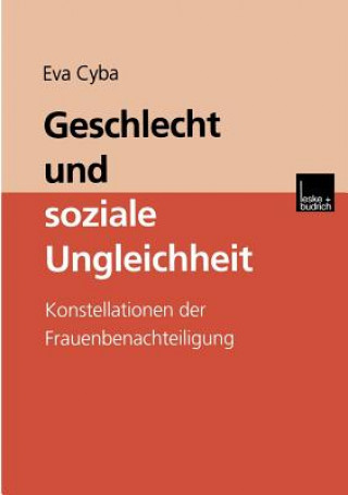 Βιβλίο Geschlecht Und Soziale Ungleichheit Eva Cyba