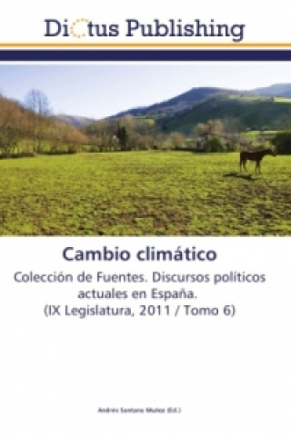 Kniha Cambio climático Andrés Santana Muñoz