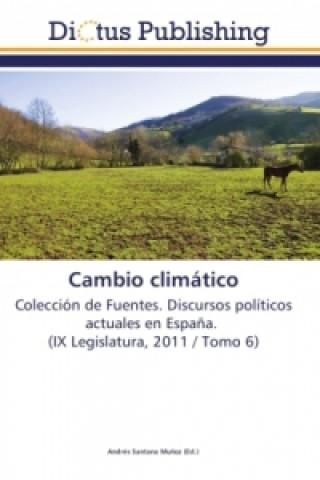 Knjiga Cambio climático Andrés Santana Muñoz