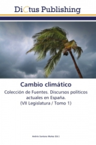 Książka Cambio climático Andrés Santana Muñoz