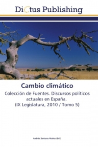 Книга Cambio climático Andrés Santana Muñoz