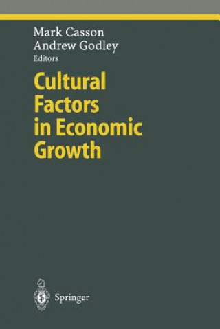 Könyv Cultural Factors in Economic Growth Mark Casson