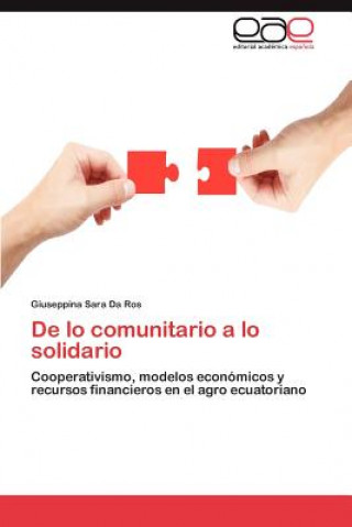 Kniha De lo comunitario a lo solidario Da Ros Giuseppina Sara