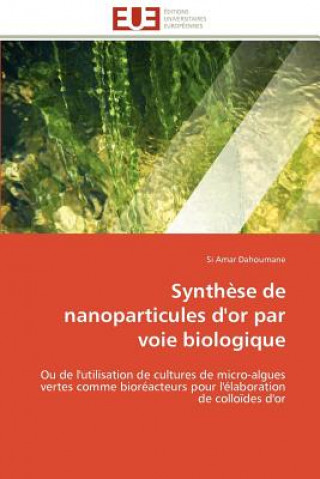 Kniha Synthese de Nanoparticules d'Or Par Voie Biologique Si Amar Dahoumane