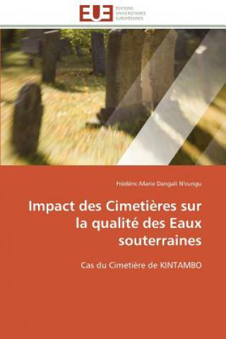 Carte Impact Des Cimeti res Sur La Qualit  Des Eaux Souterraines Frédéric-Marie Dangali N'vungu