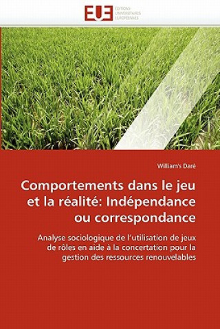Könyv Comportements Dans Le Jeu Et La R alit William's Daré