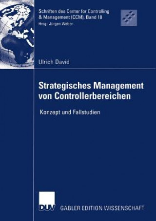 Carte Strategisches Management von Controllerbereichen Ulrich David