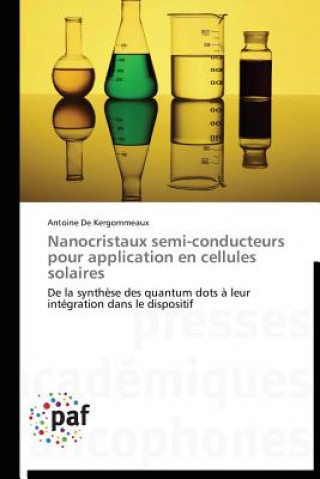 Carte Nanocristaux Semi-Conducteurs Pour Application En Cellules Solaires Antoine De Kergommeaux