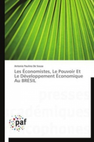 Könyv Les Économistes, Le Pouvoir Et Le Développement Économique Au BRÉSIL Antonio Paulino De Sousa