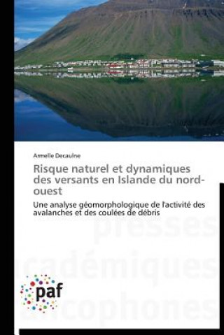 Книга Risque Naturel Et Dynamiques Des Versants En Islande Du Nord-Ouest Armelle Decaulne
