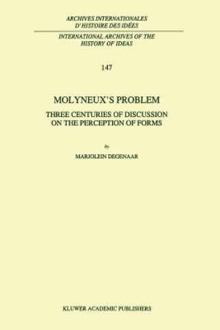 Könyv Molyneux's Problem M. Degenaar