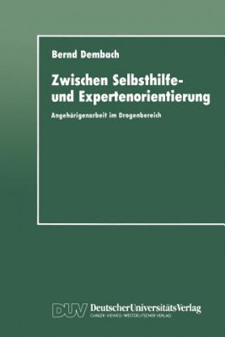 Boek Zwischen Selbsthilfe- und Expertenorientierung Bernd Dembach