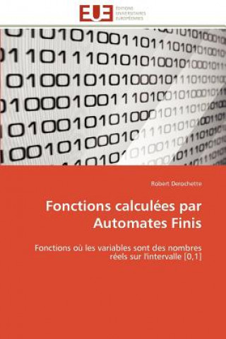 Libro Fonctions calculees par automates finis Robert Derochette