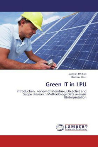 Könyv Green IT in LPU Japneet Dhillon