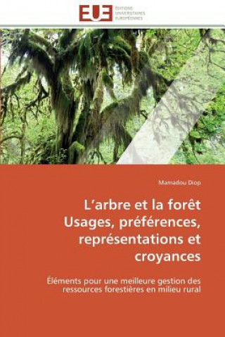 Carte L arbre et la foret usages, preferences, representations et croyances Mamadou Diop
