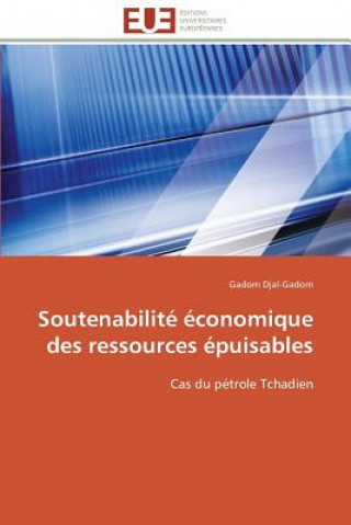 Könyv Soutenabilite economique des ressources epuisables Gadom Djal-Gadom