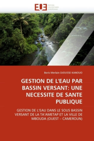 Könyv GESTION DE L'EAU PAR BASSIN VERSANT: UNE NECESSITE DE SANTE PUBLIQUE Boris M. Djousse Kanouo