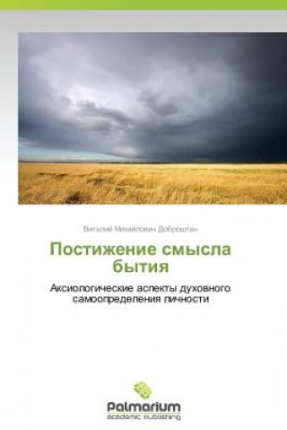 Knjiga Postizhenie Smysla Bytiya Vitaliy Mikhaylovich Dobroshtan