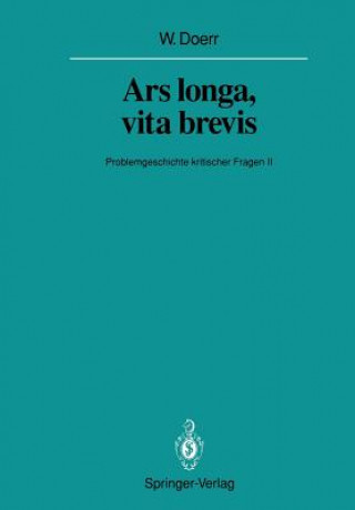 Kniha Ars Longa, Vita Brevis Wilhelm Doerr