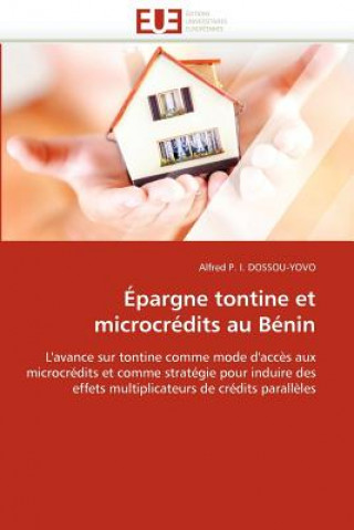 Libro Epargne tontine et microcredits au benin Alfred P. I. Dossou-Yovo