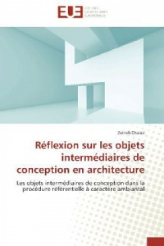 Buch Réflexion sur les objets intermédiaires de conception en architecture Zeineb Draoui