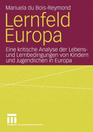 Könyv Lernfeld Europa Manuela Du Bois-Reymond