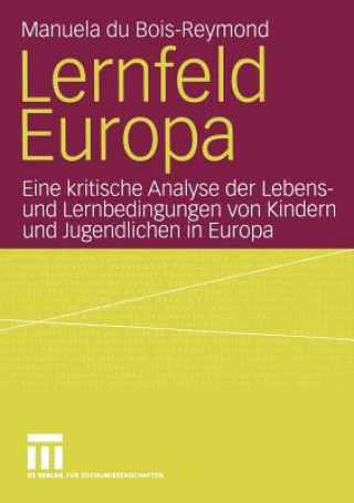 Kniha Lernfeld Europa Manuela Du Bois-Reymond