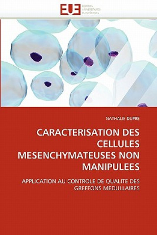 Kniha Caracterisation Des Cellules Mesenchymateuses Non Manipulees Nathalie Dupre