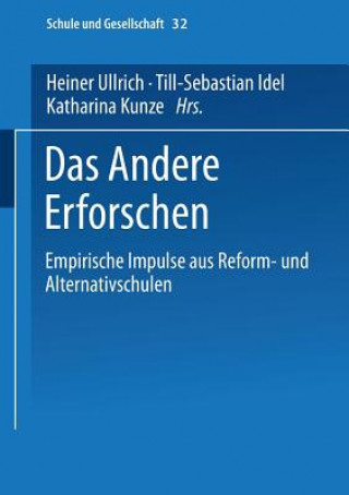 Kniha Andere Erforschen Till-Sebastian Idel