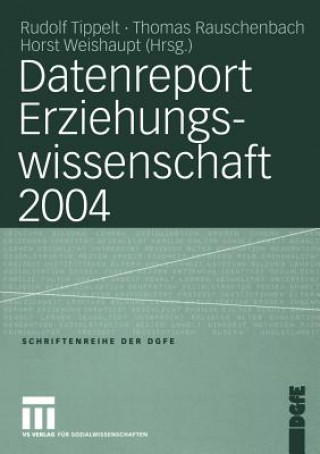 Kniha Datenreport Erziehungswissenschaft 2004 Thomas Rauschenbach