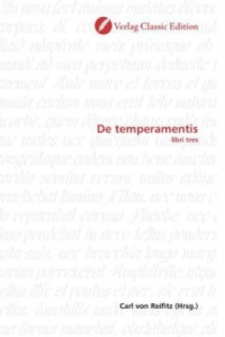 Libro De temperamentis Carl von Reifitz