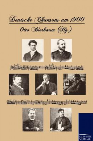 Carte Deutsche Chansons um 1900 Otto Bierbaum