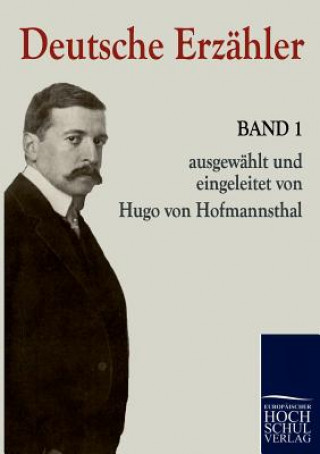 Knjiga Deutsche Erzahler Hugo von Hofmannsthal