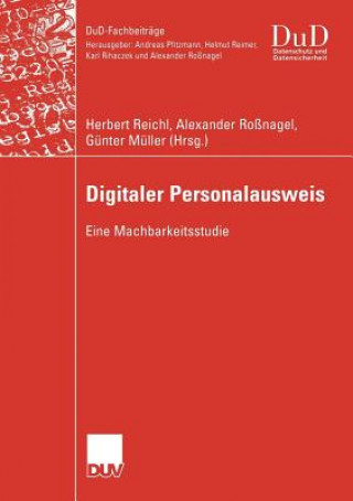 Könyv Digitaler Personalausweis Herbert Reichl
