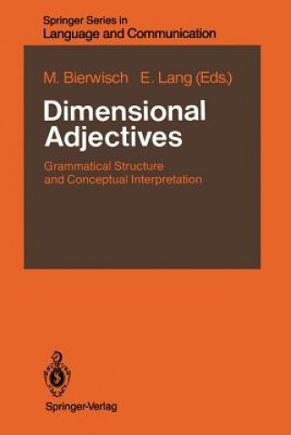 Βιβλίο Dimensional Adjectives Manfred Bierwisch