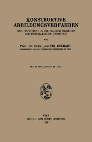 Book Konstruktive Abbildungsverfahren Ludwig Eckhart