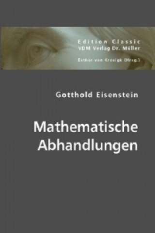 Carte Mathematische Abhandlungen Gotthold Eisenstein