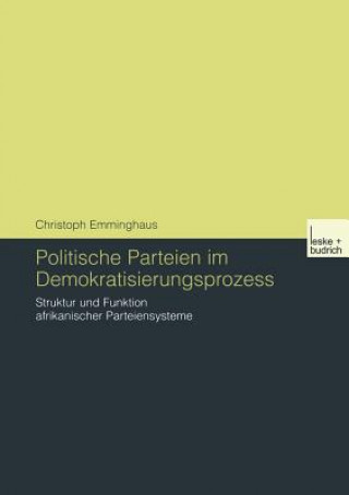 Könyv Politische Parteien Im Demokratisierungsprozess Christoph Emminghaus