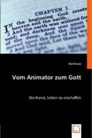 Kniha Vom Animator zum Gott Olaf Encke