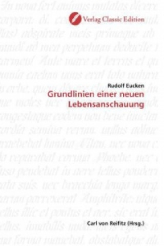 Boek Grundlinien einer neuen Lebensanschauung Rudolf Eucken