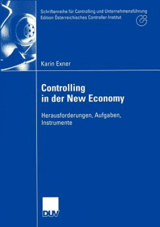 Kniha Controlling in der New Economy Karin Exner