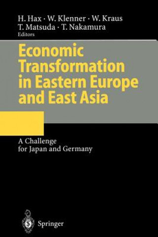 Kniha Economic Transformation in Eastern Europe and East Asia Herbert Hax