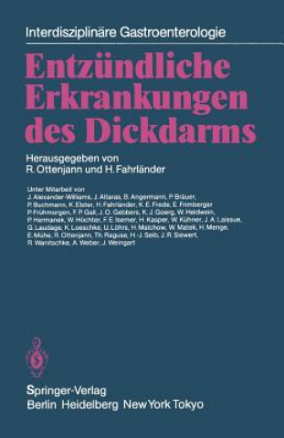 Könyv Entzundliche Erkrankungen des Dickdarms H. Fahrländer