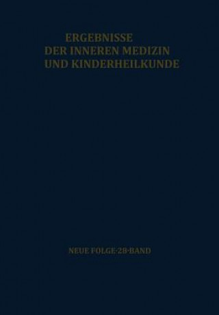 Kniha Ergebnisse der Inneren Medizin und Kinderheilkunde L Heilmeyer