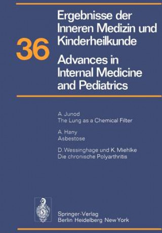 Kniha Ergebnisse der Inneren Medizin und Kinderheilkunde / Advances in Internal Medicine and Pediatrics P. Frick