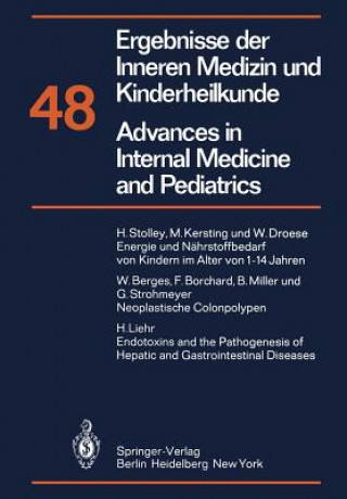 Carte Ergebnisse der Inneren Medizin und Kinderheilkunde/Advances in Internal Medicine and Pediatrics P. Frick